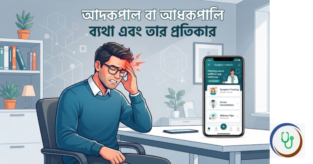 আদকপাল বা আধকপালি মাথাব্যথার (মাইগ্রেন) কারণ, লক্ষণ ও হোমিওপ্যাথি সমাধান | ডাঃ মাহমুদুল হাসান