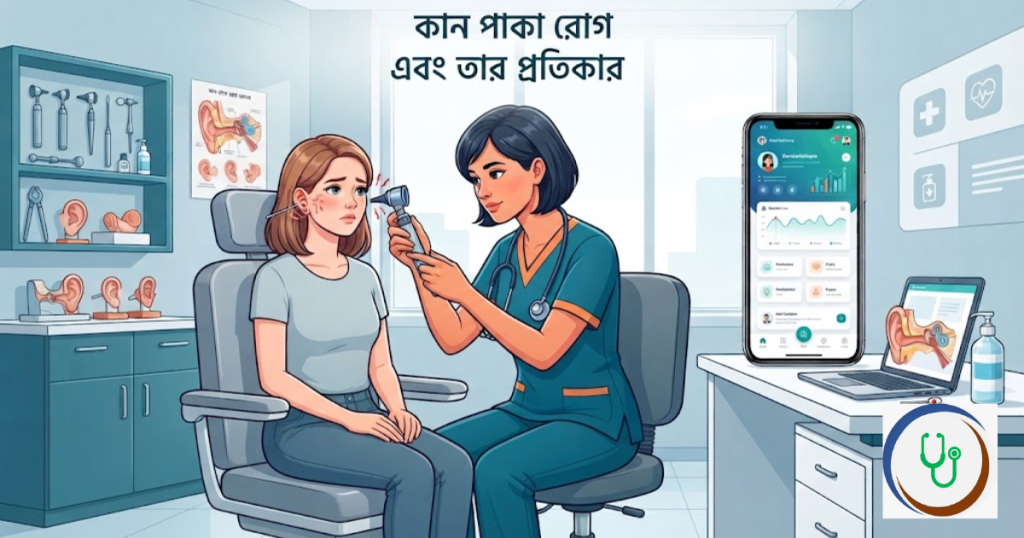 কান পাকা বা ক্রনিক সাপুরেটিভ ওটিটিস মিডিয়া (CSOM)-এর কারণ, লক্ষণ ও হোমিওপ্যাথি সমাধান | ডাঃ মাহমুদুল হাসান