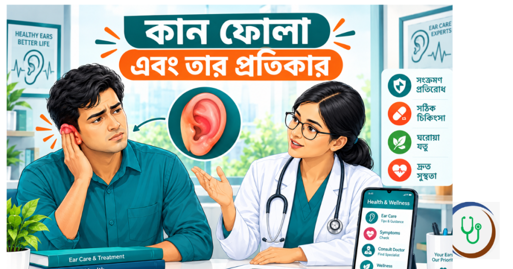 কান ফোলা বা ইয়ার সুইলিং (Ear Swelling)-এর কারণ, লক্ষণ ও হোমিওপ্যাথি সমাধান | ডাঃ মাহমুদুল হাসান